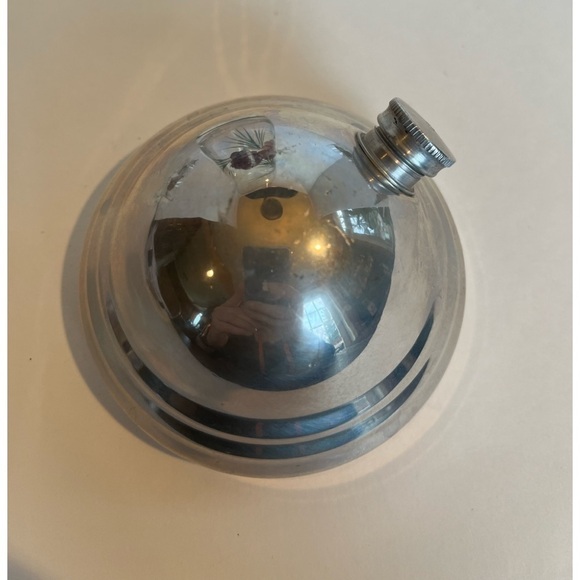 Rare Vintage Cocktail Shaker and Six Glasses Hand-painted Pine and Pinecones - Picture 7 of 15